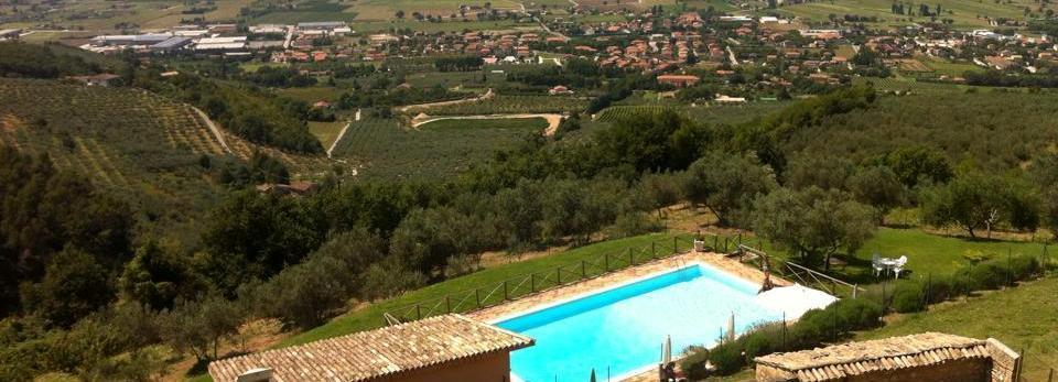 Capodacqua  Agriturismo Villa Gabbiano מראה חיצוני תמונה